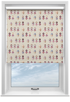 Fairy Cakes, Cupcake Sponge - Twist&Fit Roller Blind